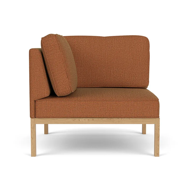 L37 - 7-9-13 - Venstre modul 90 - Brown-Orange(27) by FDB Møbler – product photo