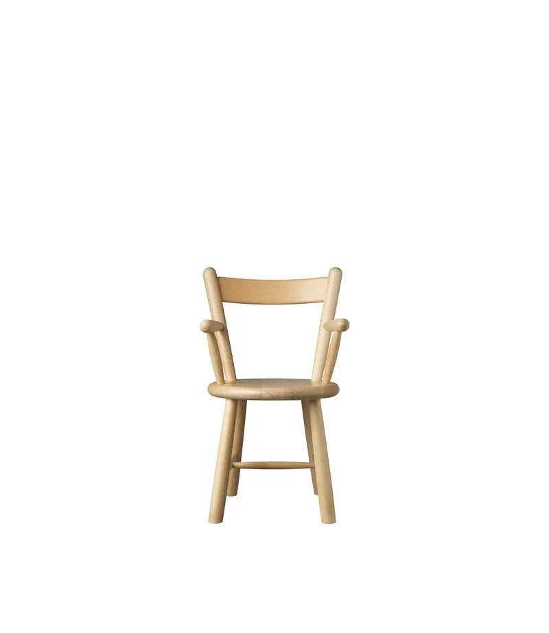 P9 - Børnestol - Bøg van FDB Møbler – productfoto
