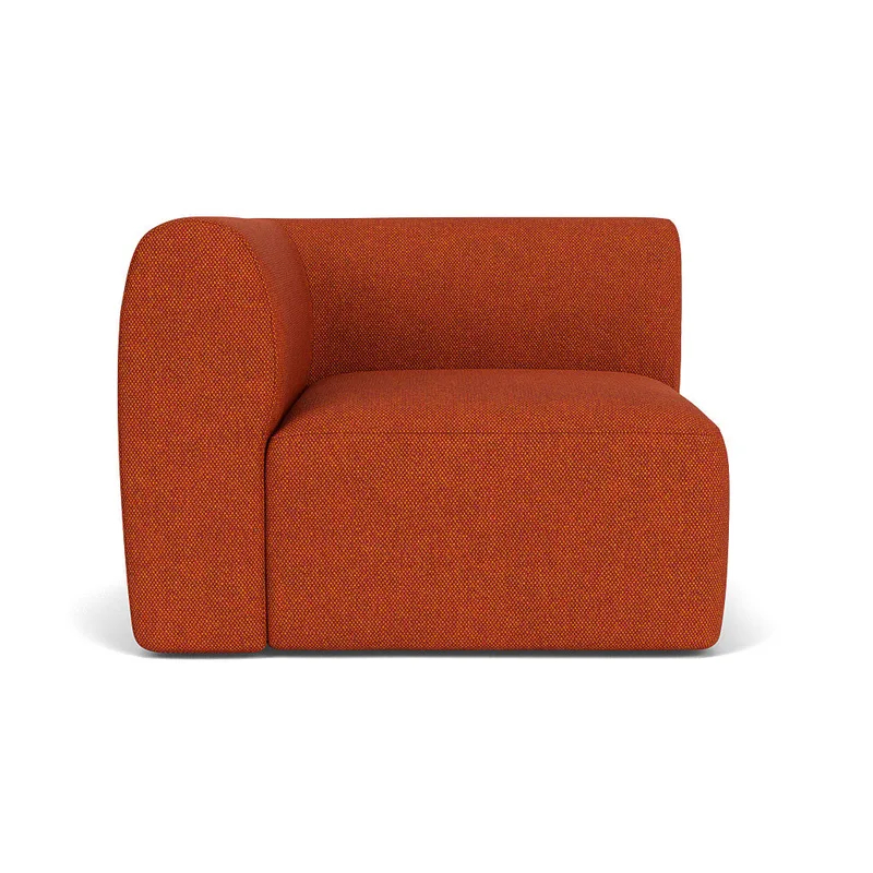 L47 Korinth - Venstre modul - Monza - Brown-Orange van FDB Møbler – productfoto