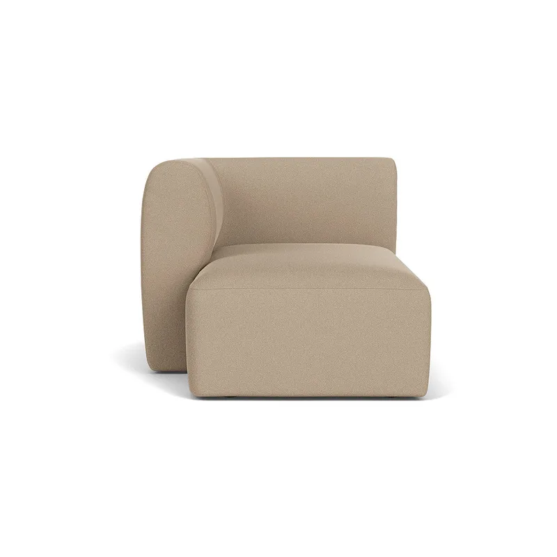 L47 Korinth - Venstre chaiselong - Beige (61252) van FDB Møbler – productfoto