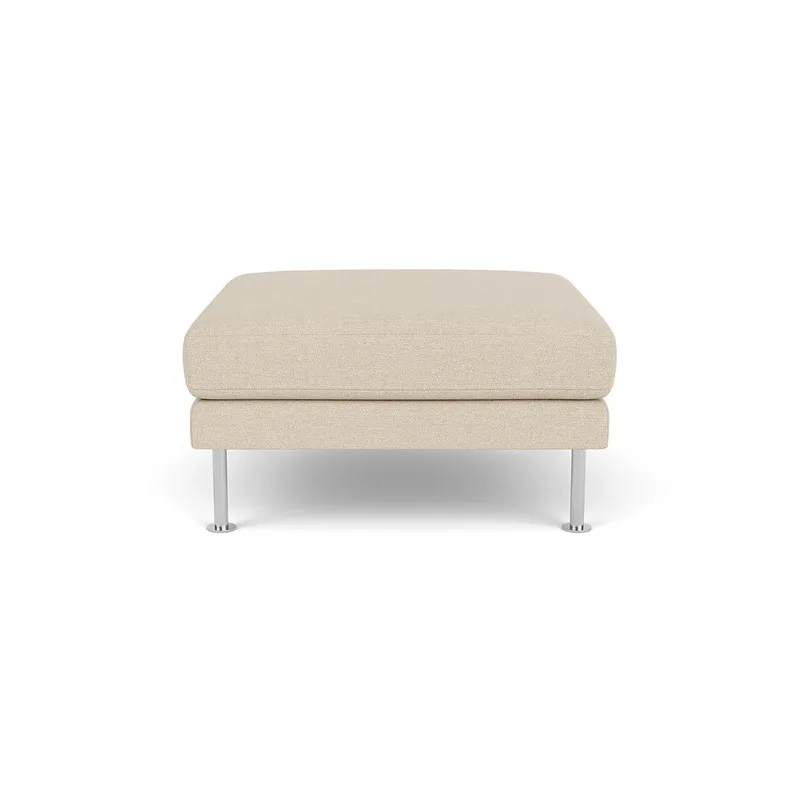 L42 Firhøj - Puf - Stål - Beige (90) by FDB Møbler – product photo