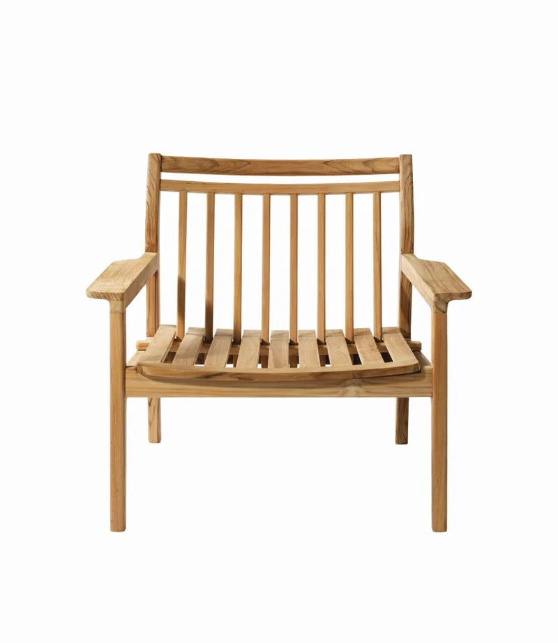 M6 Sammen - Loungestol - Teak von FDB Møbler – Produktfoto