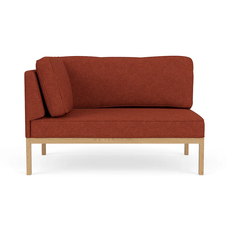 L37 7-9-13 - Venstre modul 130 - Burnt Orange (45) by FDB Møbler – product photo