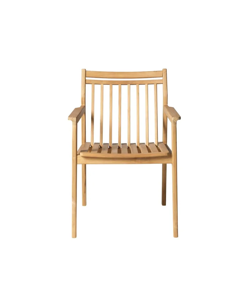 M1 Sammen - Havestol - Teak von FDB Møbler – Produktfoto