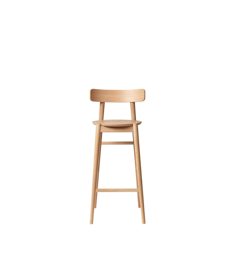 J184 Øst - Barstol - Eg by FDB Møbler – product photo