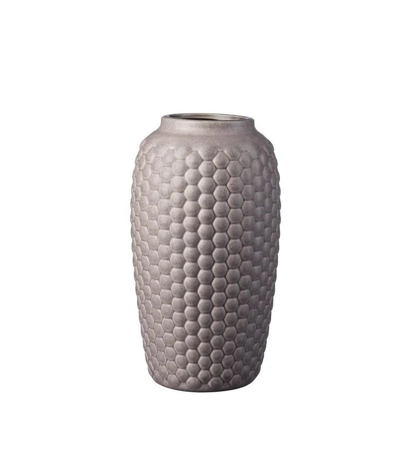 S8 Lupin - Vase - Warm Grey - 28 cm van FDB Møbler – productfoto
