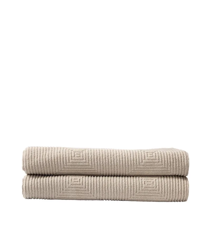 R33 Kirkeby - Badehåndklæde - Rainy Day - 2 stk by FDB Møbler – product photo
