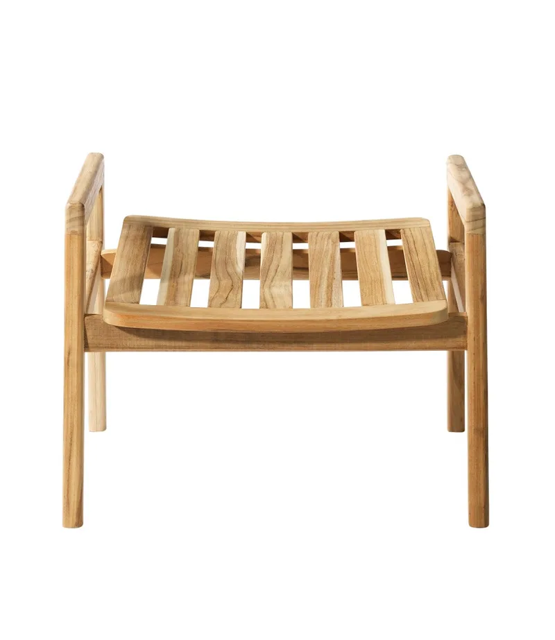 M7 Sammen - Fodskammel - Teak de FDB Møbler – photo du produit