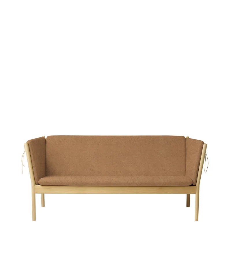 J149 - 3 pers. sofa - Eg - Brown (15) van FDB Møbler – productfoto