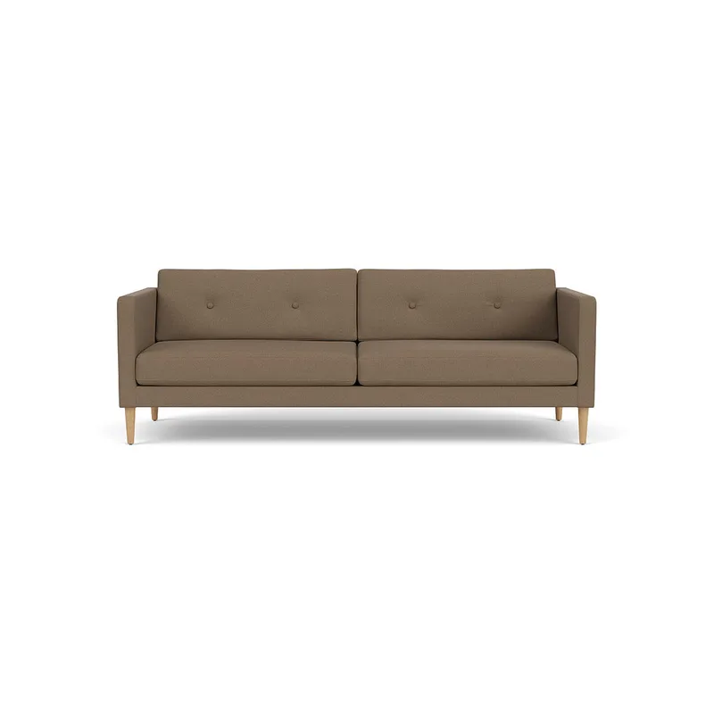 L42 Firhøj - 3 pers. sofa - Eg - Taupe (61230) van FDB Møbler – productfoto