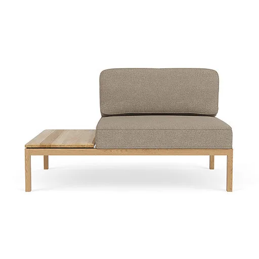L37 - 7-9-13 - Venstre bord 130 - Light Grey (02) van FDB Møbler – productfoto