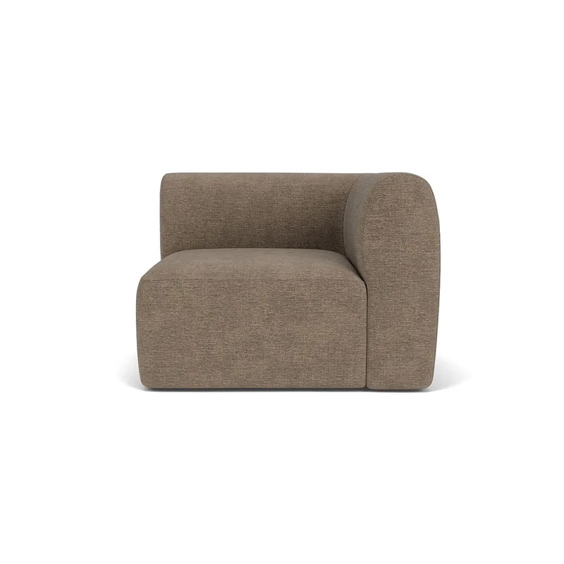 L47 Korinth - Højre modul - Tangent - Taupe (233) van FDB Møbler – productfoto