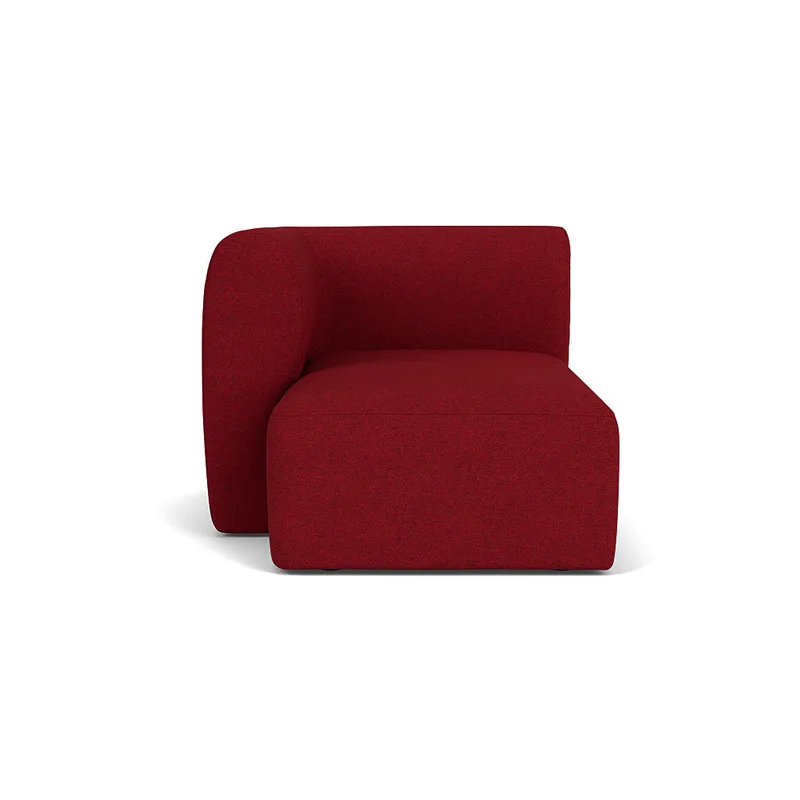 L47 Korinth - Venstre chaiselong - MLF - Wine Red van FDB Møbler – productfoto