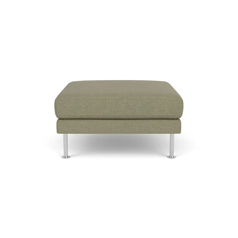 L42 Firhøj - Puf - Stål - Green (58) by FDB Møbler – product photo