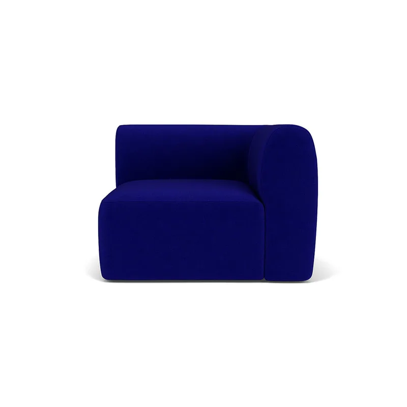 L47 Korinth - Højre modul - Ploegwool - Blue (43) by FDB Møbler – product photo