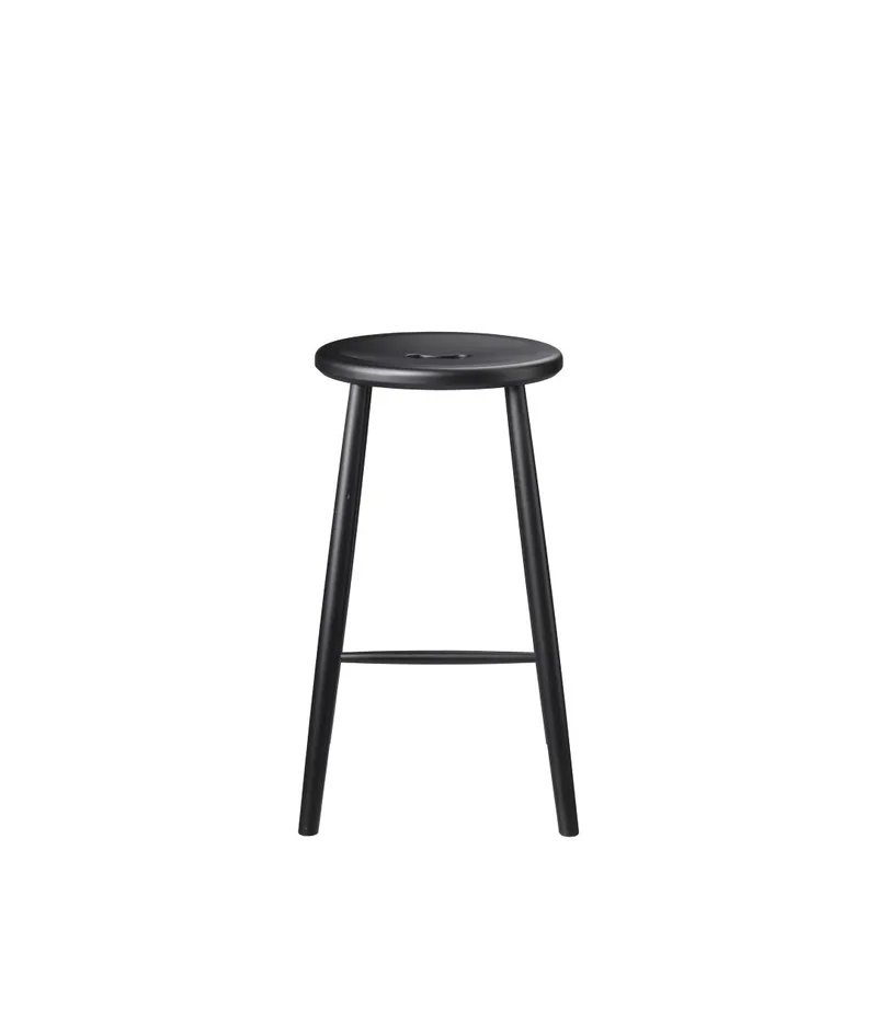 J27C - Counter - Bøg - Jet Black van FDB Møbler – productfoto