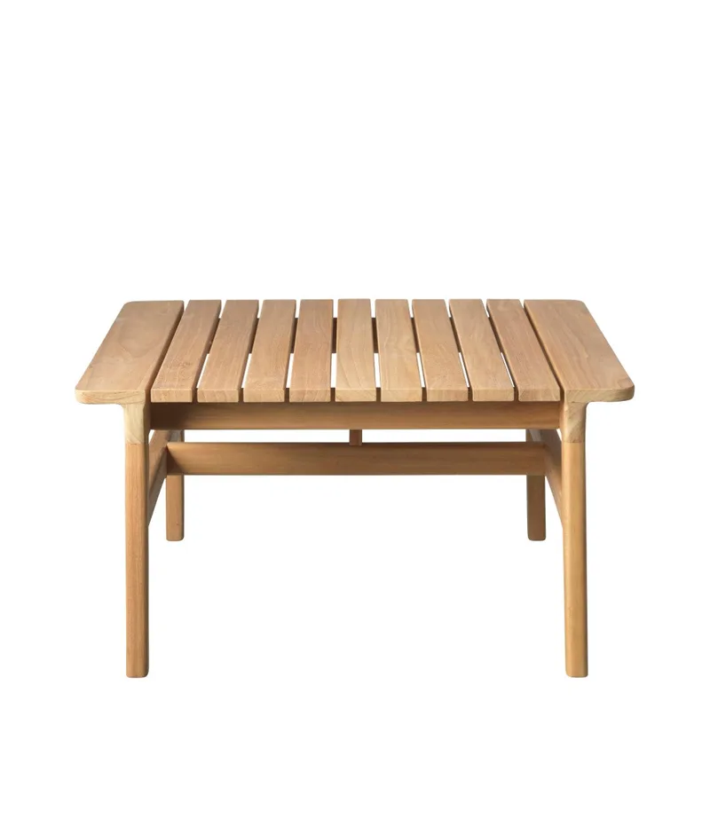 M19 Sammen - Lavt loungebord - Teak de FDB Møbler – photo du produit