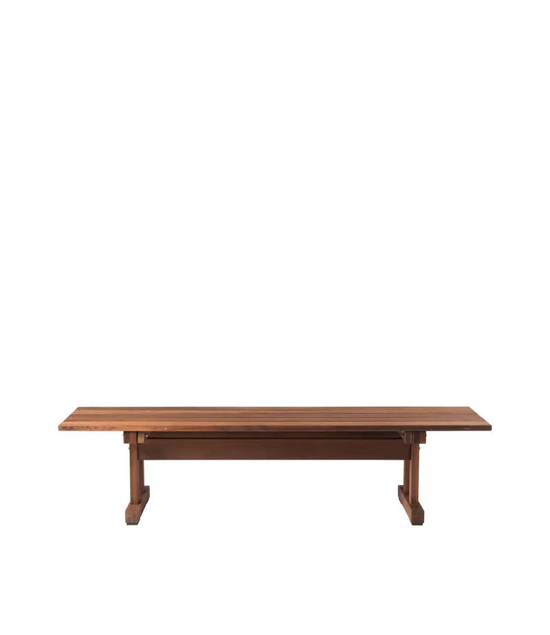 M15 Ermelunden - Bænk uden ryglæn - Termoask by FDB Møbler – product photo