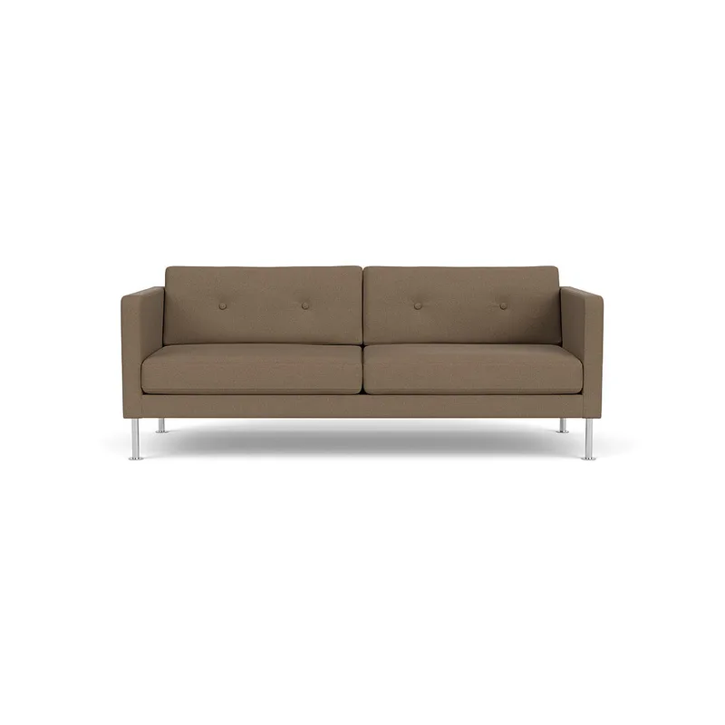 L42 Firhøj - 2,5 pers. sofa - Stål - Taupe (61230) de FDB Møbler – photo du produit