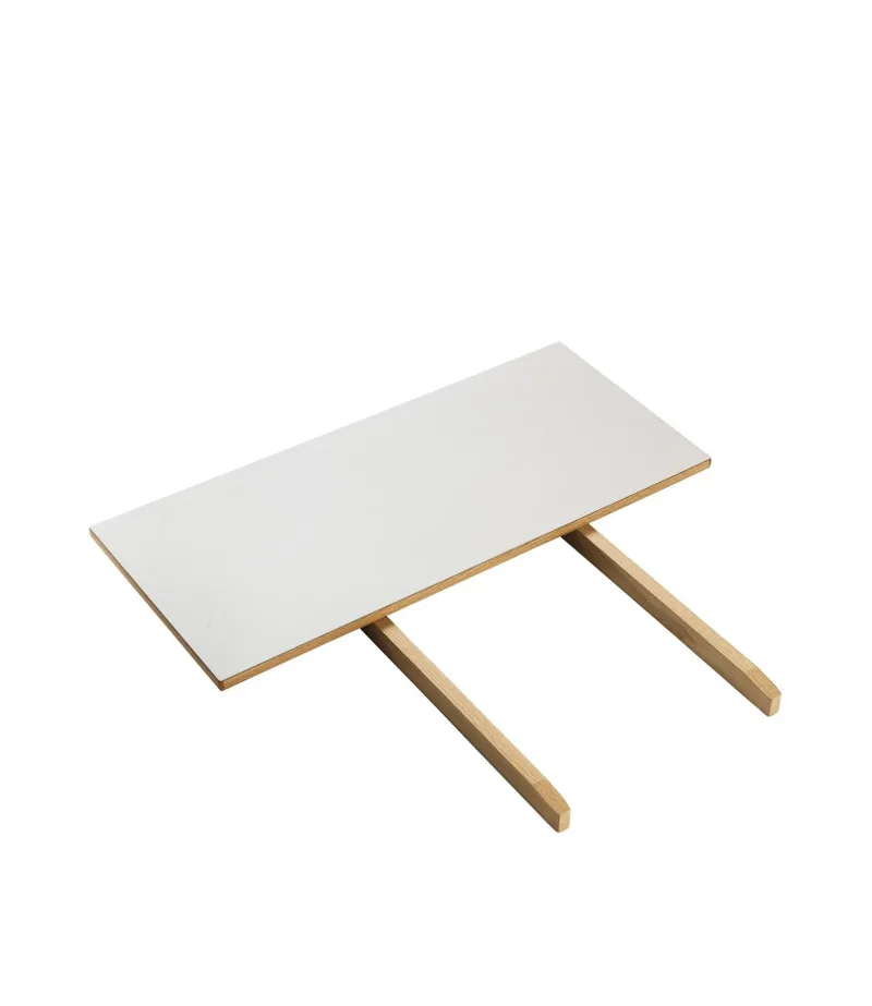 C35 - Lille tillægsplade - Eg - Linoleum -Mushroom by FDB Møbler – product photo