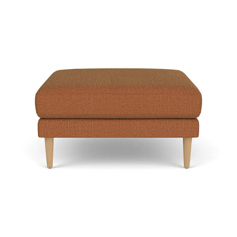 L42 Firhøj - Puf - Eg - Brown-Orange (27) by FDB Møbler – product photo