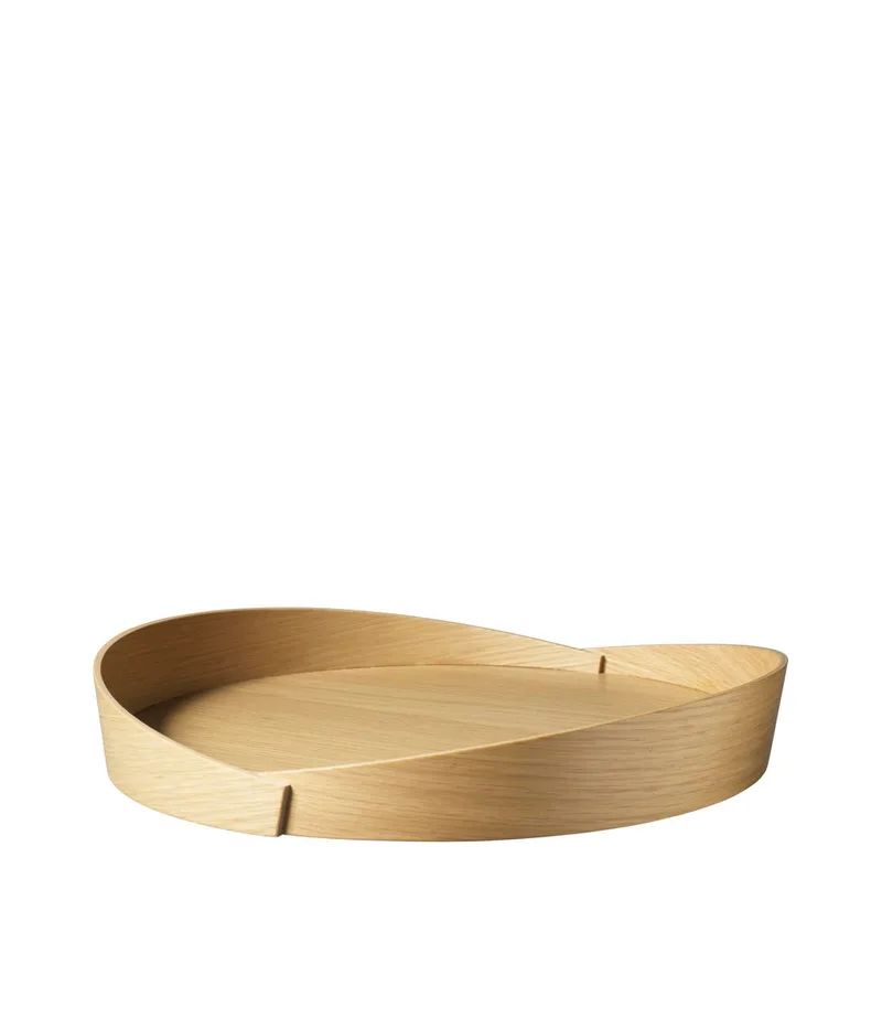V43 Top - Bakke - Eg - Ø 38 cm van FDB Møbler – productfoto