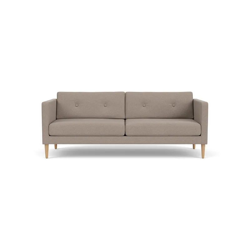 L42 Firhøj - 2,5 pers. sofa - Eg - Stone (181) de FDB Møbler – photo du produit