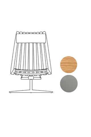 Scandia Senior Vipp by Fjordfiesta in Eik, Satin – product photo 2 of 2