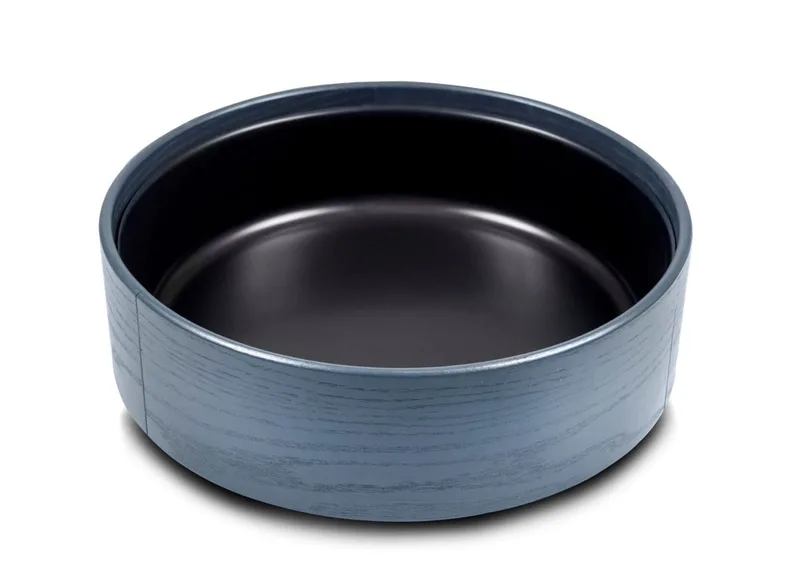 Krobo Circle Low van Fjordfiesta in Innvendig plastikk beskyttelse, Blå – productfoto 2 van 2
