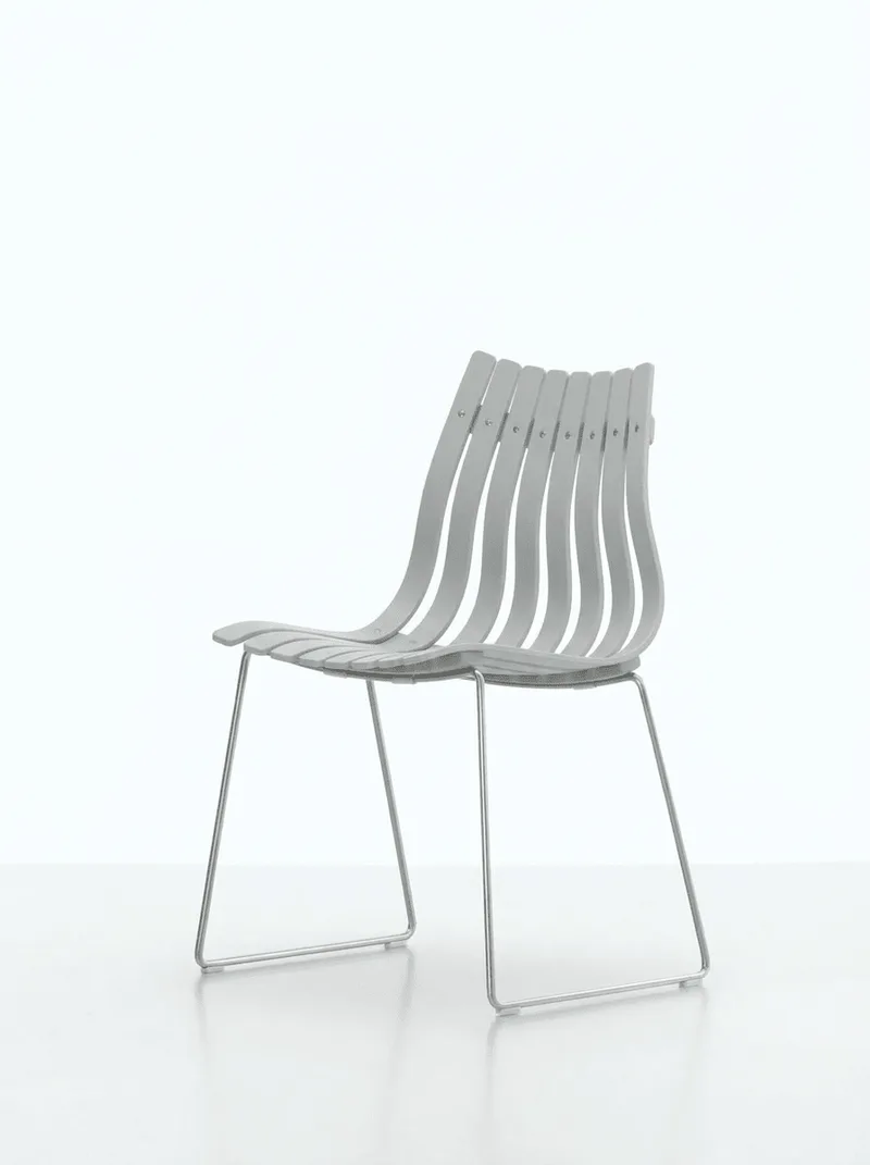 Scandia Junior by Fjordfiesta in Lys grå heldekkende, Satin – product photo