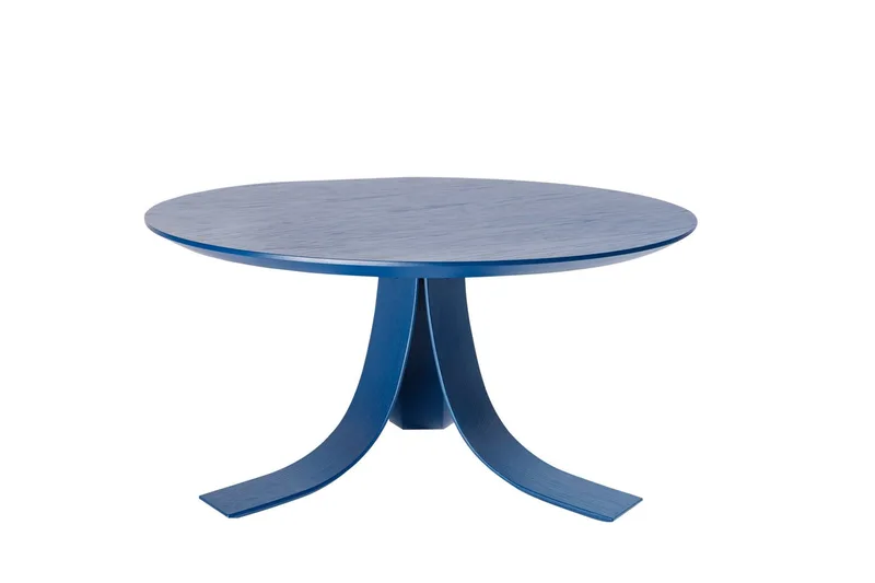 Pi Side Table 75 van Fjordfiesta in Blå – productfoto