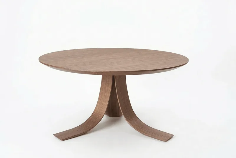 Pi Side Table 75 by Fjordfiesta in Valnøtt – product photo
