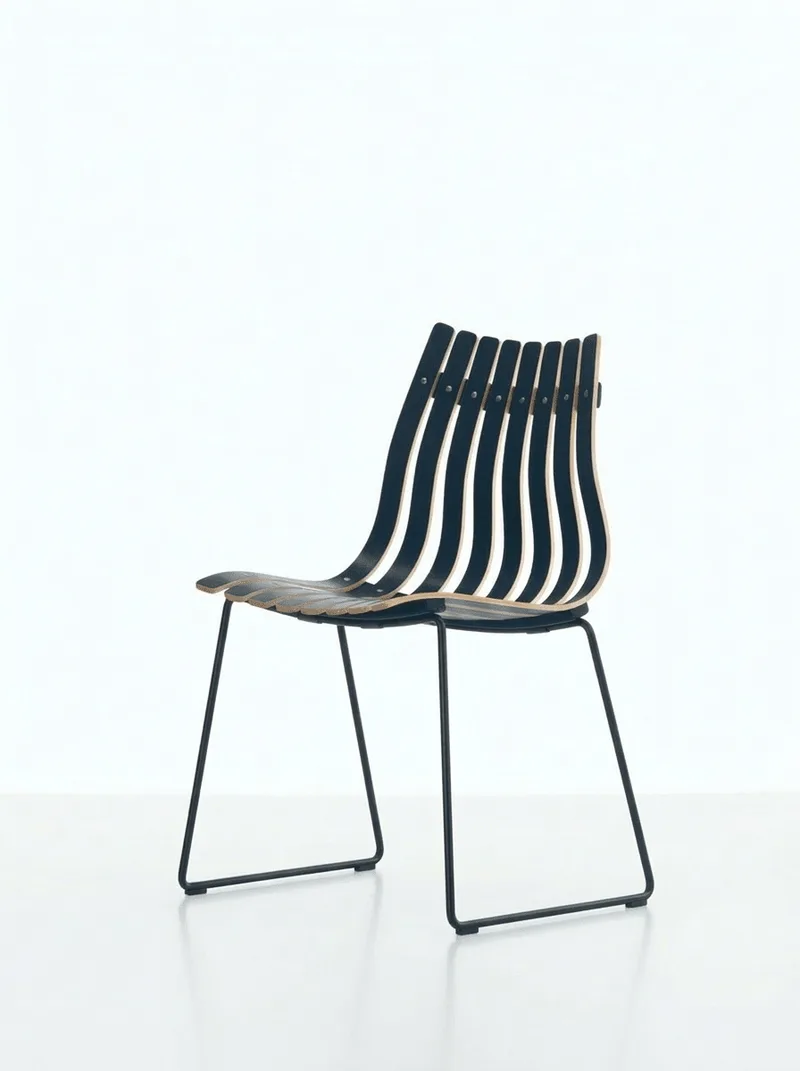 Scandia Junior by Fjordfiesta in Blå med lyse kanter, Sort – product photo