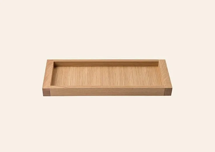 Krobo Tray Small by Fjordfiesta in Grafitt – product photo