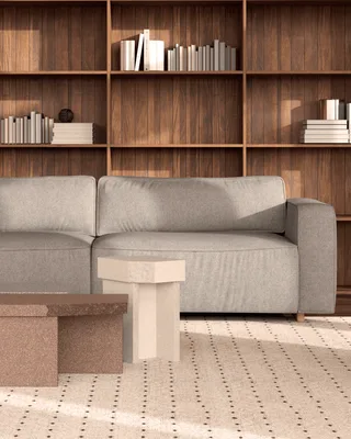 Kern Side Table, High Kern by Fogia in Brown terracotta – interior photo 20 of 34