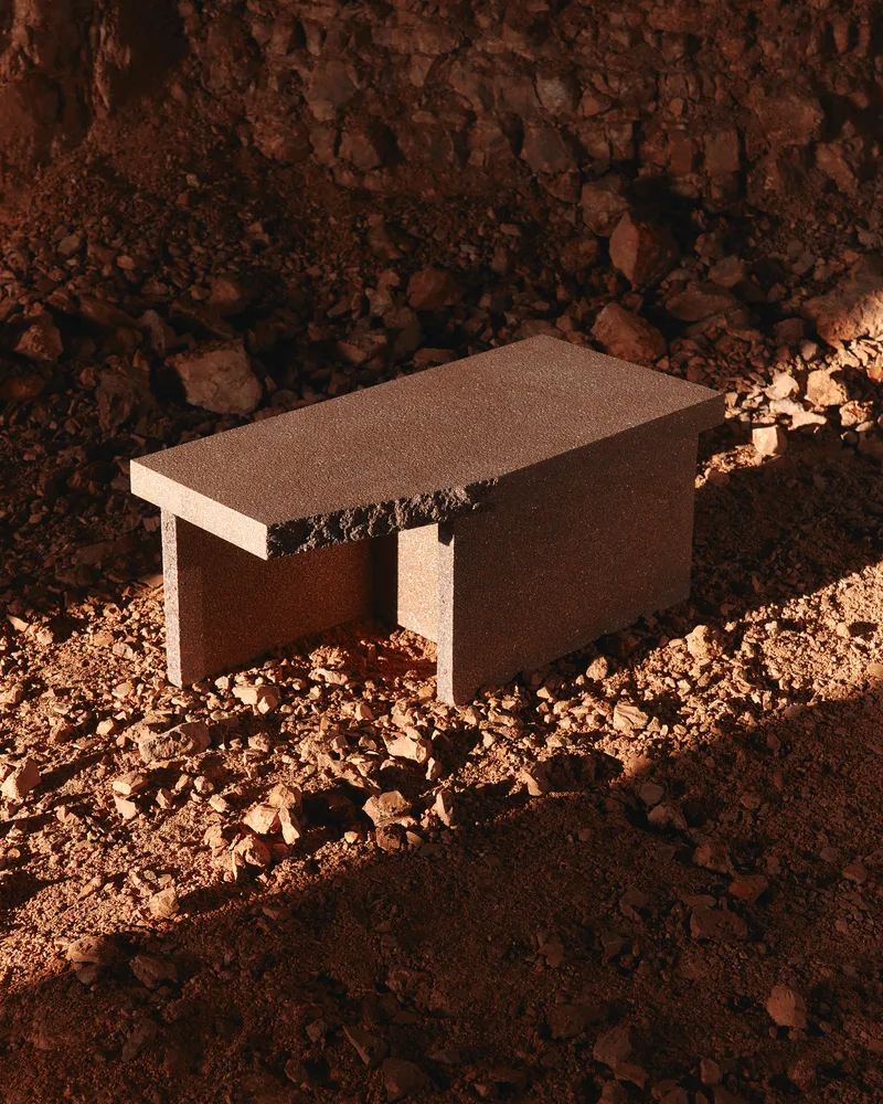 Kern Side Table, High Kern by Fogia in Brown terracotta – interior photo 26 of 34