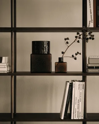 Cube Vase, Tall Cube by Fogia in Clear – interior photo 2 of 6