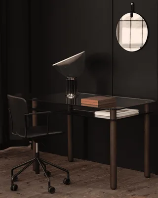 Mono Chair Mono by Fogia in Black oak/RAL9005, Black oak, Jet black (RAL 9005) – interior photo 10 of 12