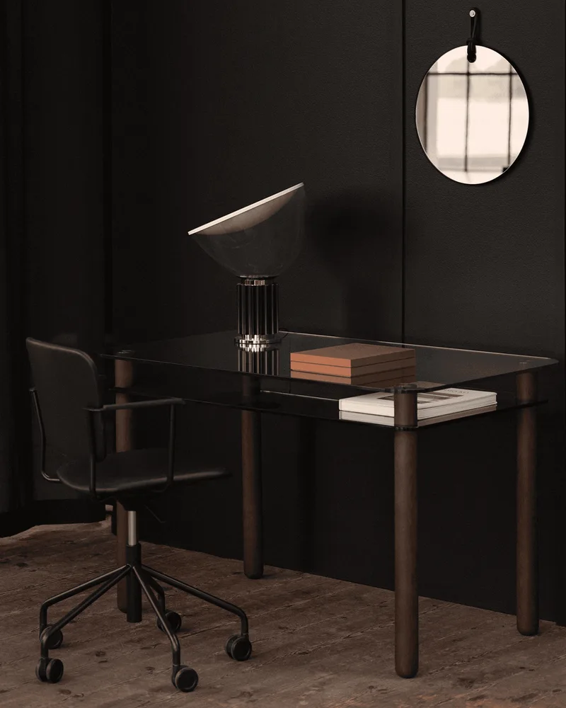 Mono Chair Mono by Fogia in Black oak/RAL9005, Black oak, Jet black (RAL 9005) – interior photo 10 of 12