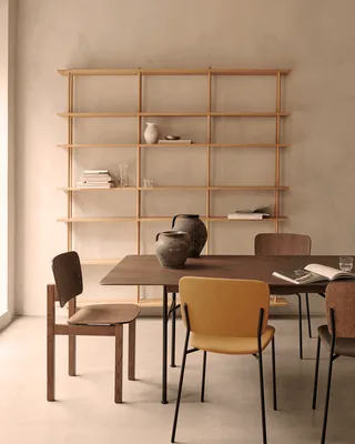 Mono Chair Mono by Fogia in Black oak/RAL9005, Black oak, Jet black (RAL 9005) – interior photo 1 of 12