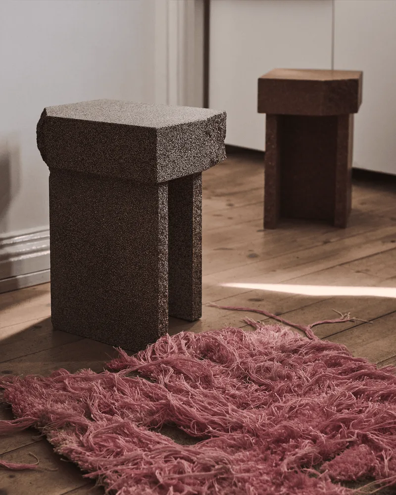 Kern Side Table, High Kern by Fogia in Brown terracotta – interior photo 8 of 34