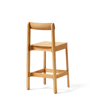Blueprint Bar Chair 65 van Form & Refine in Oak – productfoto 4 van 5