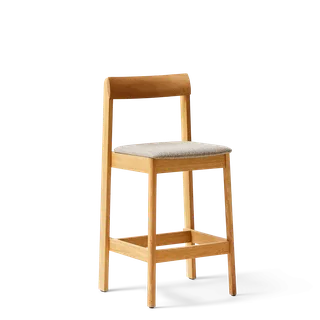 Blueprint Bar Chair 65 van Form & Refine in Oak Hallingdal – productfoto 2 van 4