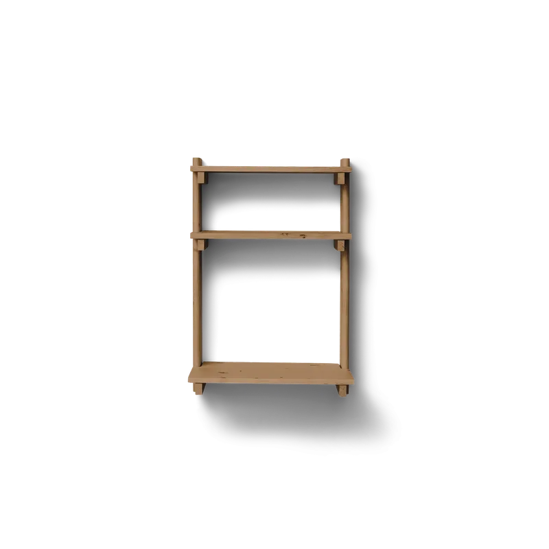 Beam Office Shelf 3 de Form & Refine en Deep Brown Pine – photo du produit 1 sur 2