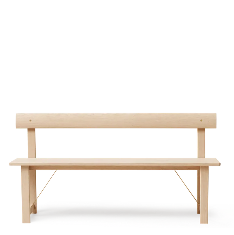 Position Bench 155 de Form & Refine en White Oak – photo du produit 3 sur 3