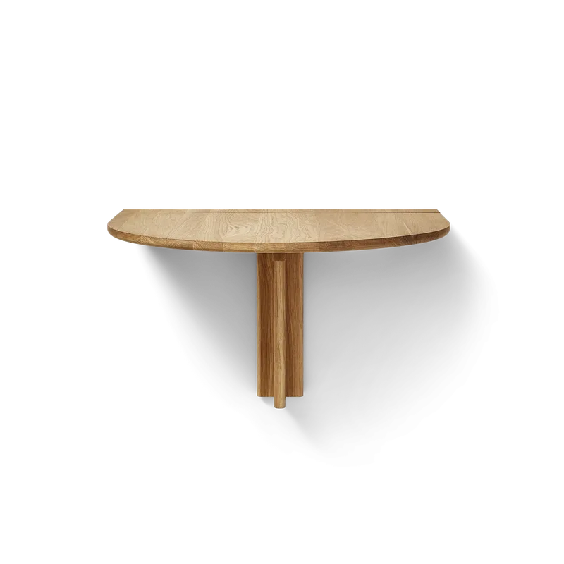 Trefoil Folding Wall Table, Oak by Form & Refine – product photo 3 of 3