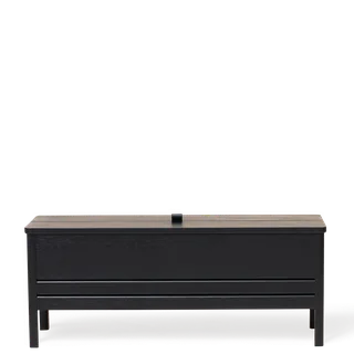 A Line Storage Bench 111 von Form & Refine in Black – Produktfoto 4 von 4