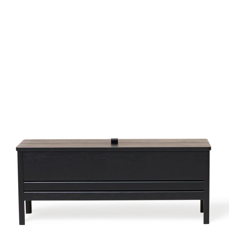 A Line Storage Bench 111 von Form & Refine in Black – Produktfoto 4 von 4