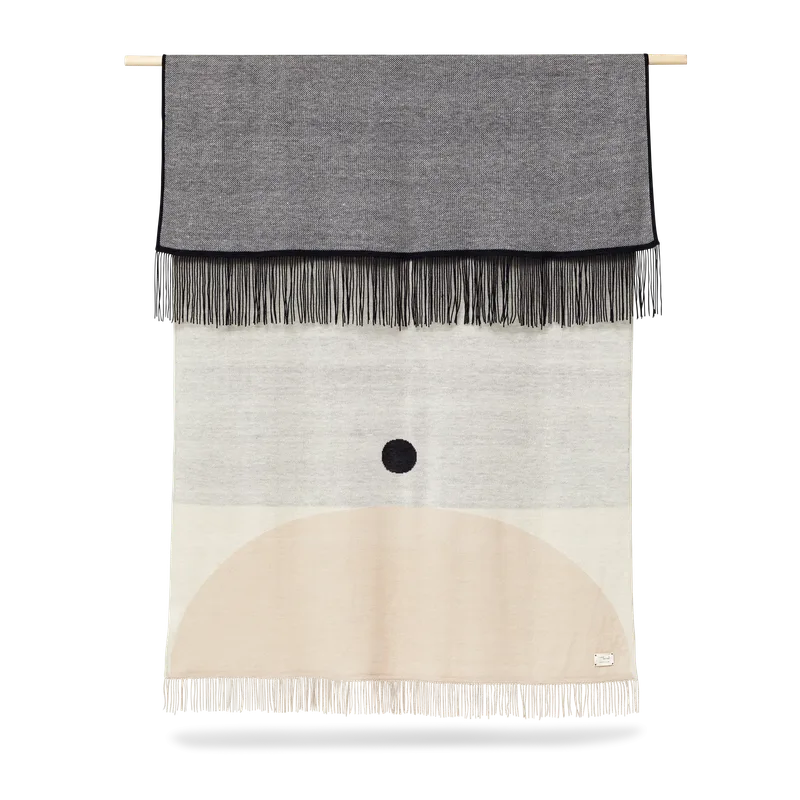 Aymara Blanket by Form & Refine in Pattern Cream – product photo
