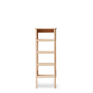 A Line Shoe Rack 35 by Form & Refine in White Oak – product photo 2 of 2